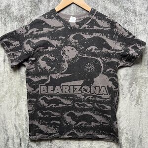 Bearizona Sea Otter T-Shirt Men's Medium All Over Print AOP